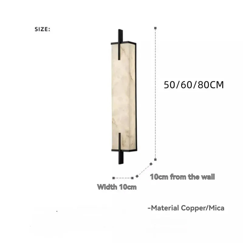 Alabaster Wall Sconces Lamp Natural Marble Wall Sconces