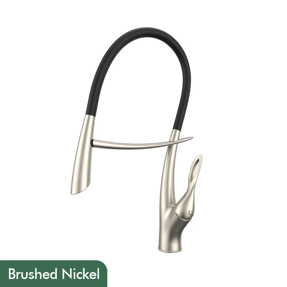 Pull Out Sensor Faucet Handle Digital Display Pull