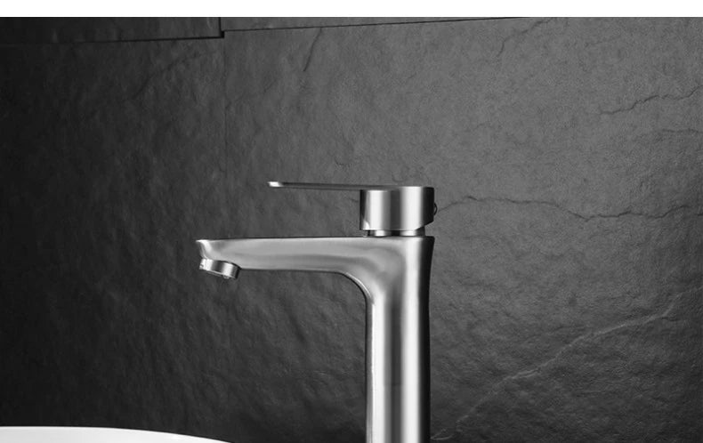 Elyn 304 Stainless Steel Bathroom Faucets Deck Mounted