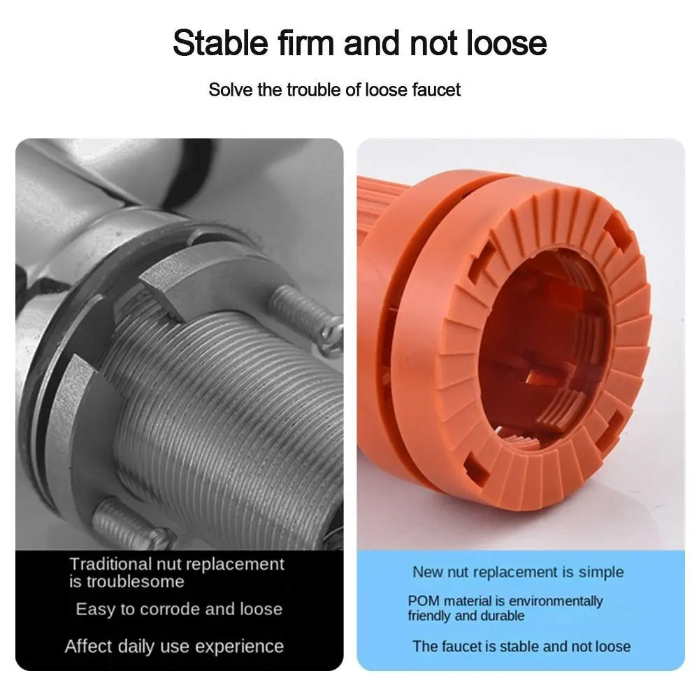 Faucet Fixed Base Wash Basin Fixation Foot Nut