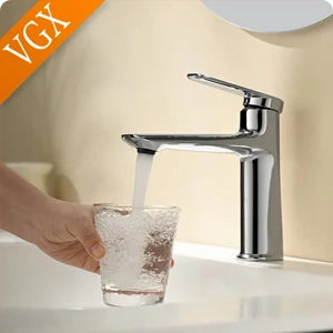 Vgx Luxury Bathroom Faucets Basin Mixer Sink Faucet