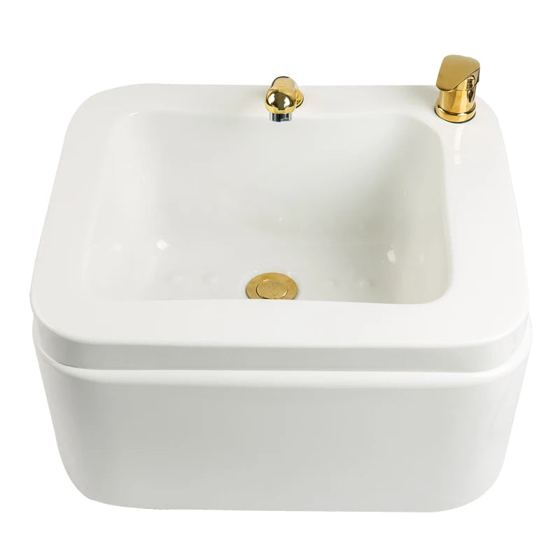 Beauty Salon Footbath Basin Aqua Therapy Sauna Bathtub