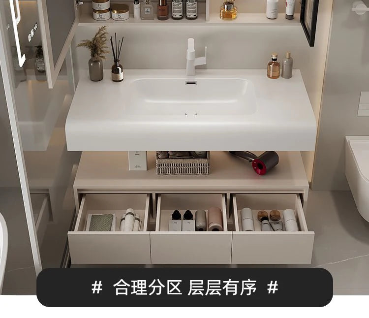 Bathroom Furniture Skin Sensor Bathroom Vanity Cabinet Sink