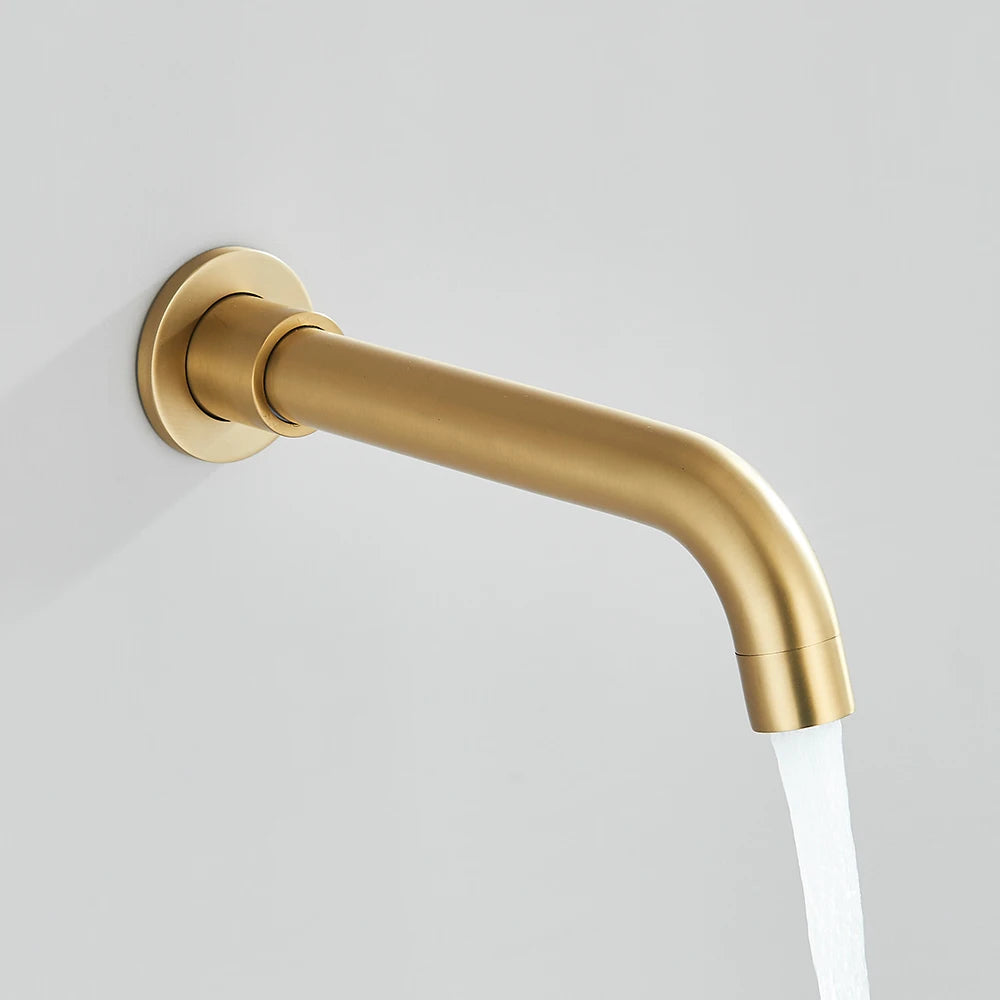 Gold Brushed Shower Faucets 2/3 Way Concealed Shower