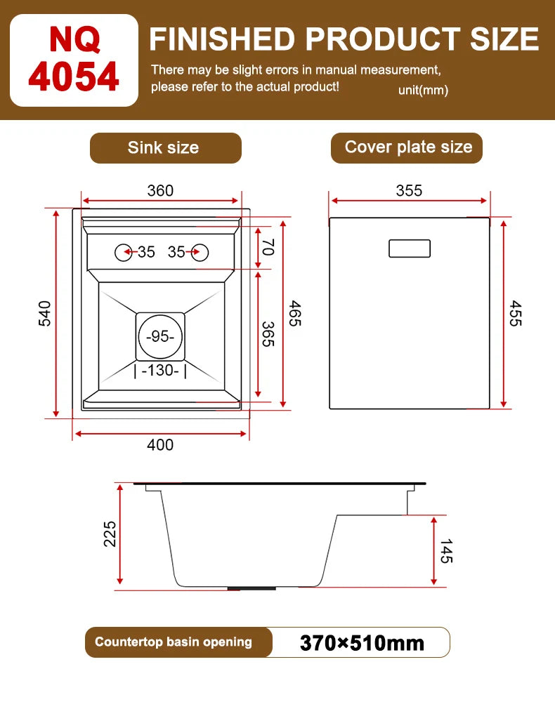 Stainless Steel Hidden Sink Lid Balcony Bar Apartment