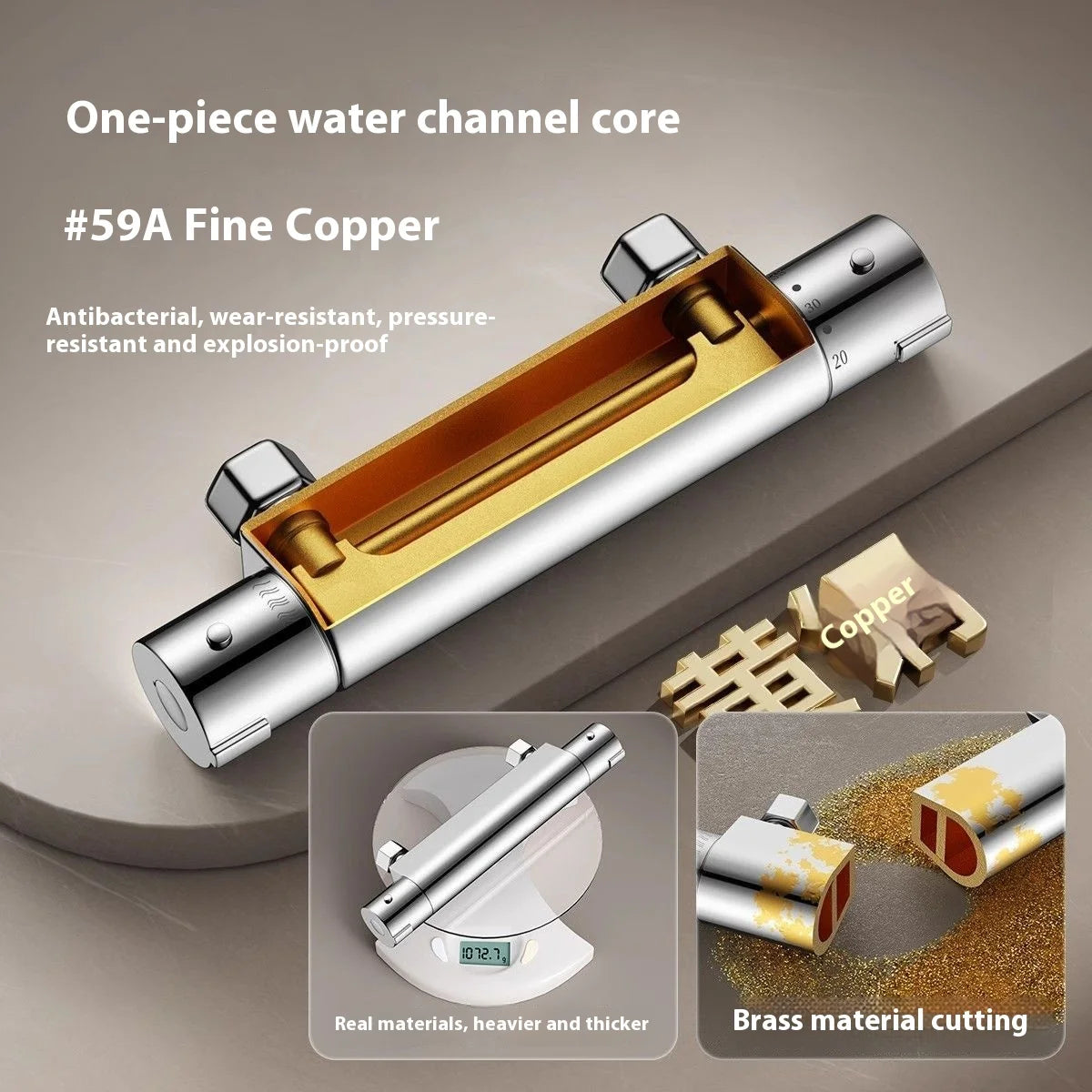 Thermostatic Mixing Valve Thermostatic Device Cold Shower
