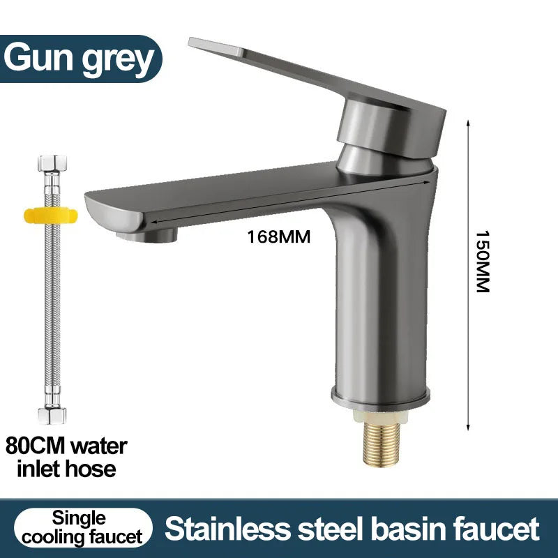 Stainless Steel Faucet Cooling/ Cold Universal Type Suitable