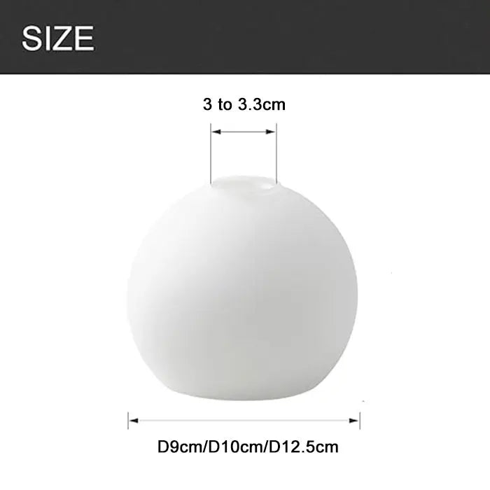 Soft White D9cm D10cm D12 5cm E14 Glass
