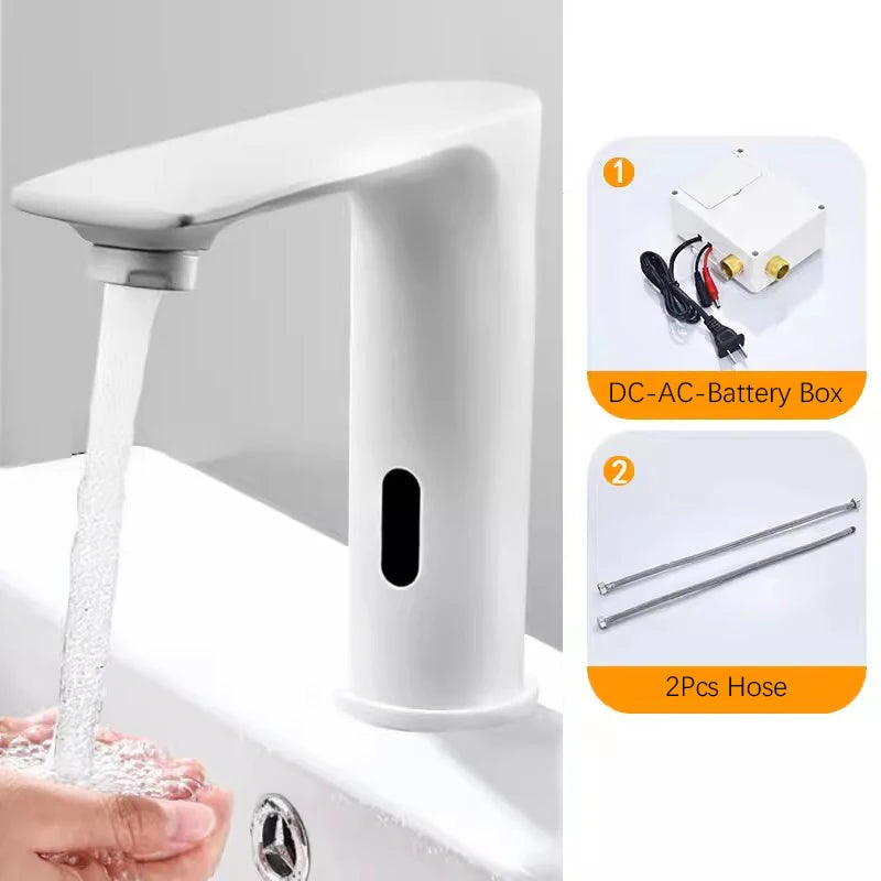 Oxg Automatic Sensor Touchless Bathroom Faucet Modern Basin