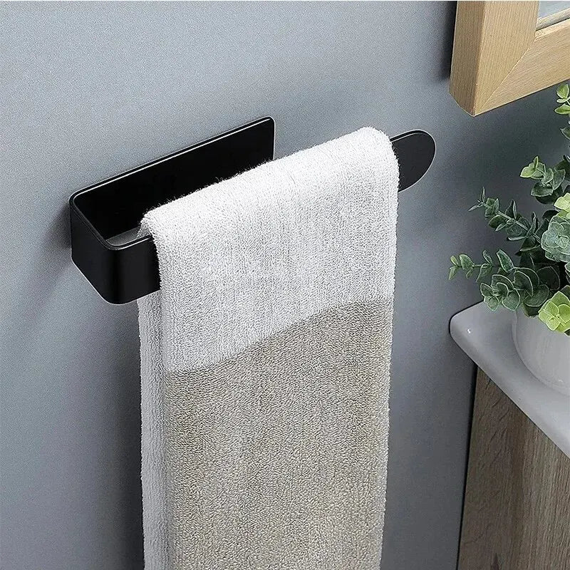 Towel Rack Non-Punched Towel Rack Bathroom Rack Self-Adhesive