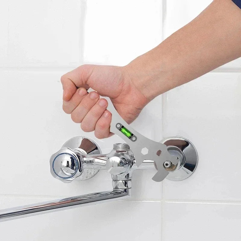 Special Wrench Level Shower Faucet Installation Bathroom Level