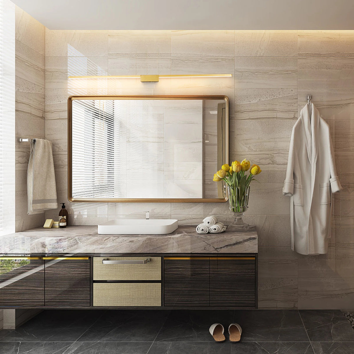 Neo Gleam Led Bathroom Mirrior Light Modern Wall
