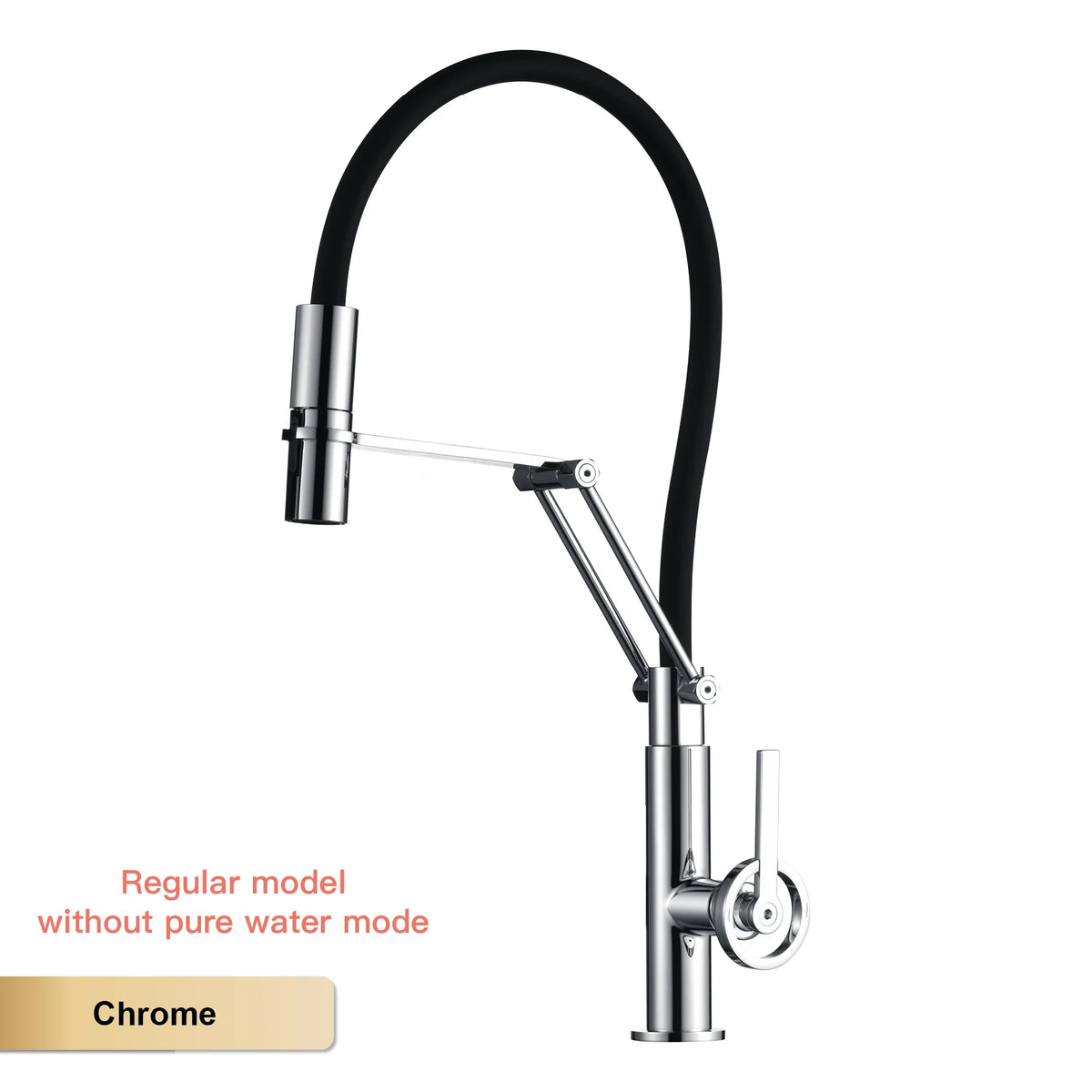 Gun Gray Brass Island Style Faucet Filtered Water