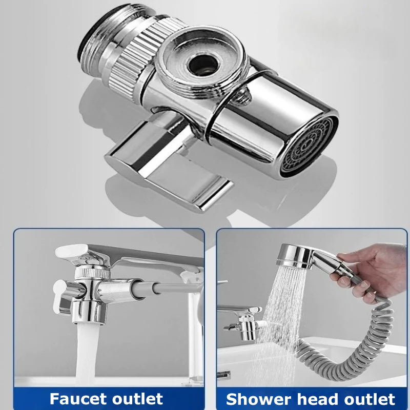 Washbasin Pool Shampoo Shower Faucet External Shower Extender