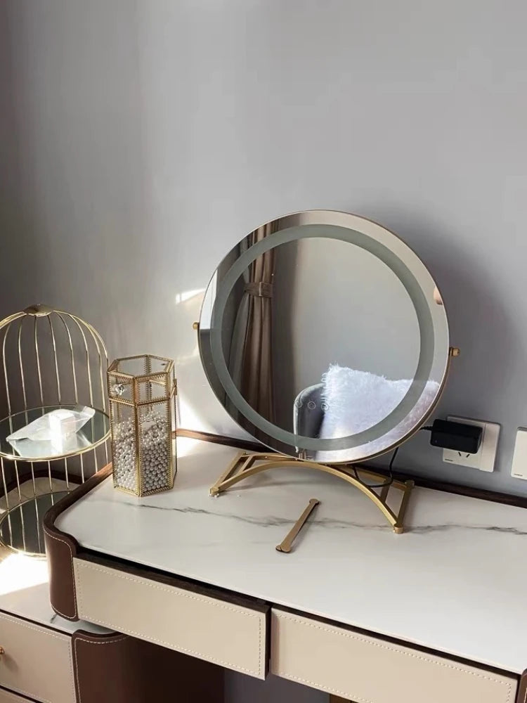Lighted Vanity Makeup Mirror Lights Three Color Lightings