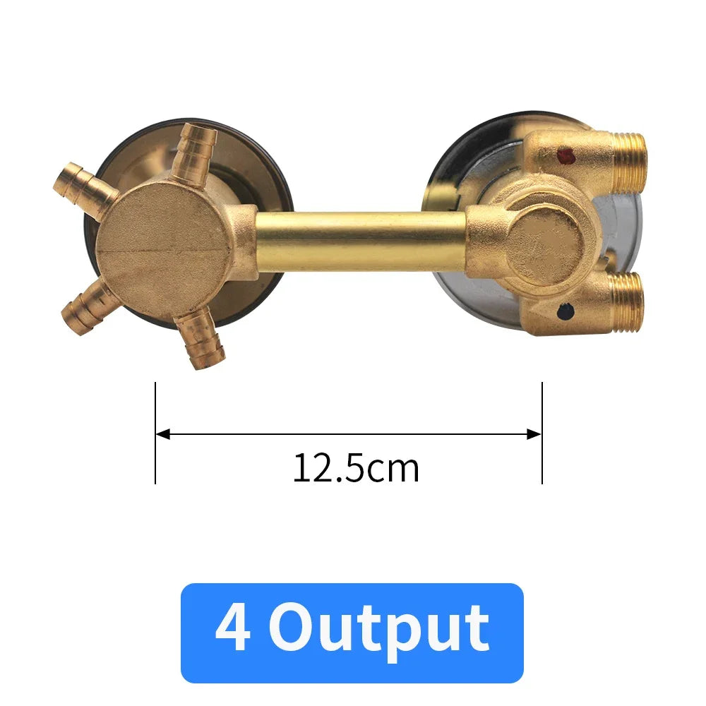 Thermostatic Shower Faucets 2/3/4 Outlet 10cm /12 5cm