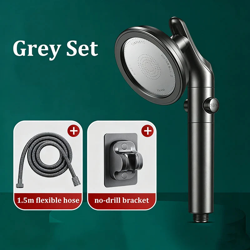 Handheld Overhead Shower Head Dual-Purpose Booster Shower Head
