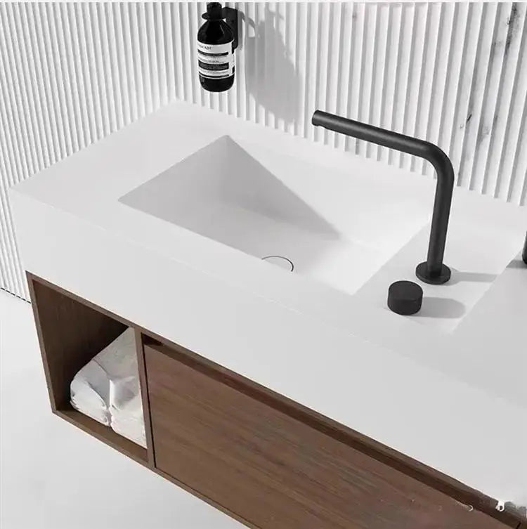 Two Holes Widerspread Brass Basin Faucet 360 Rotating