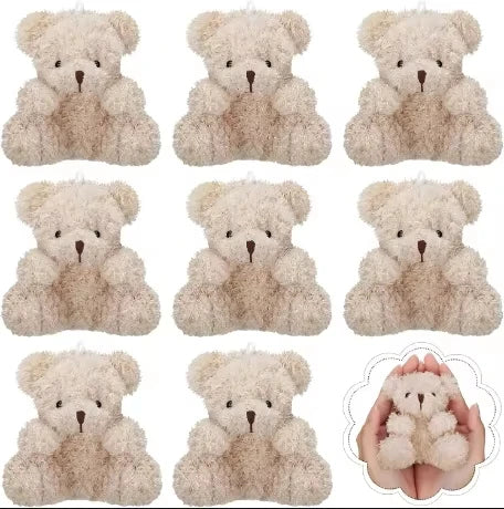 12-96pcs Mini Bear Plush Stuffed Small Teddy Bear