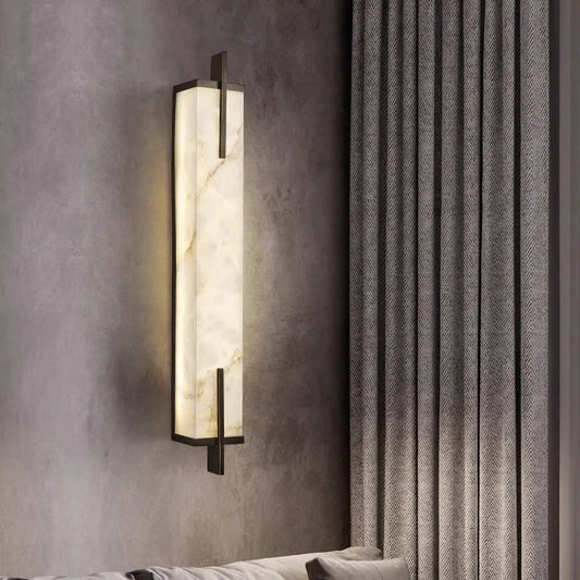 Alabaster Wall Sconces Lamp Natural Marble Wall Sconces