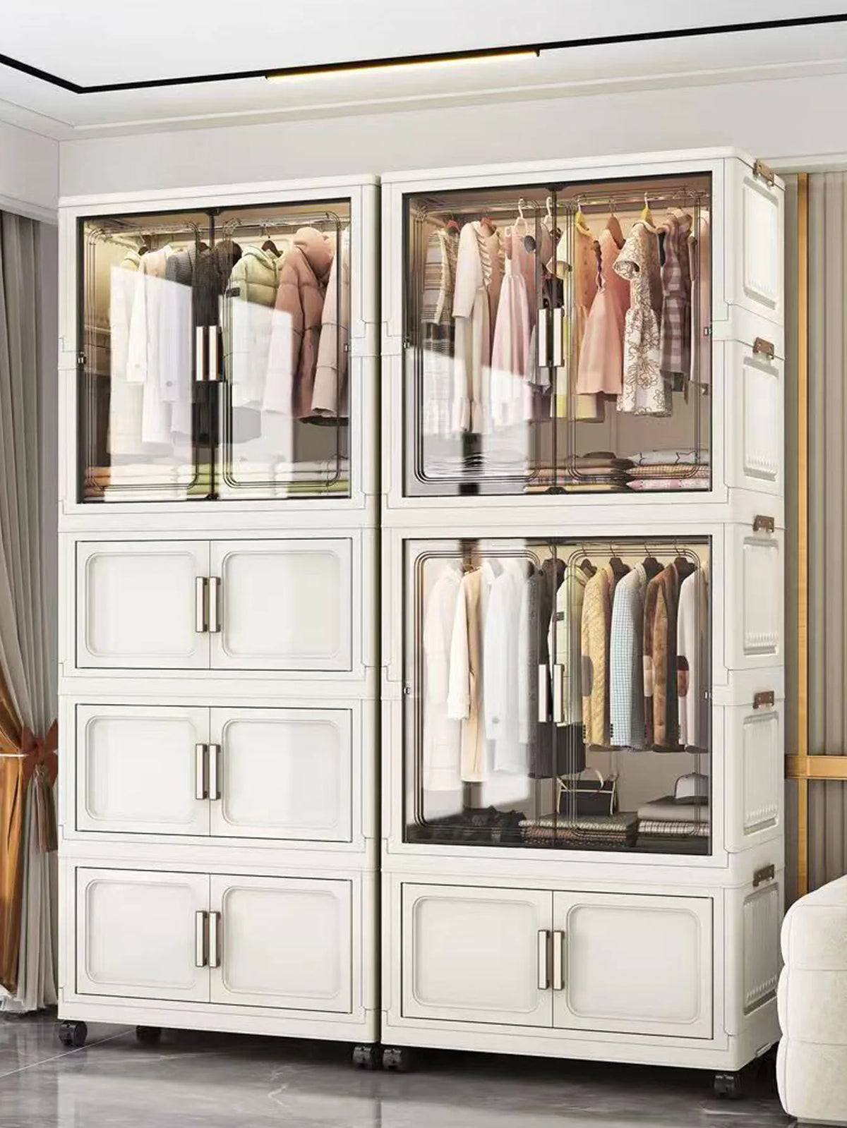 Multi-Functional Folding Storage Cabinet Office Bathroom