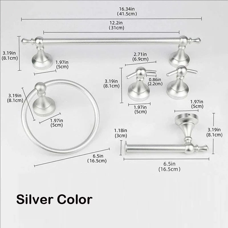 Mosa Gold Stainless Steel Bathroom Hardware Towel Bar