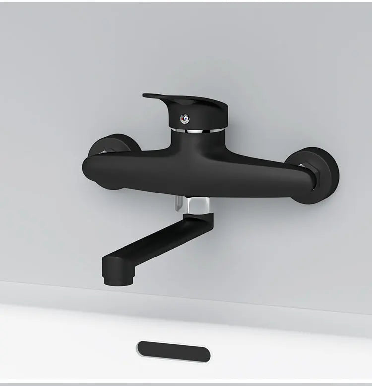 Faucet Mixers Wall Mounted Handle Mixer Tap Sink