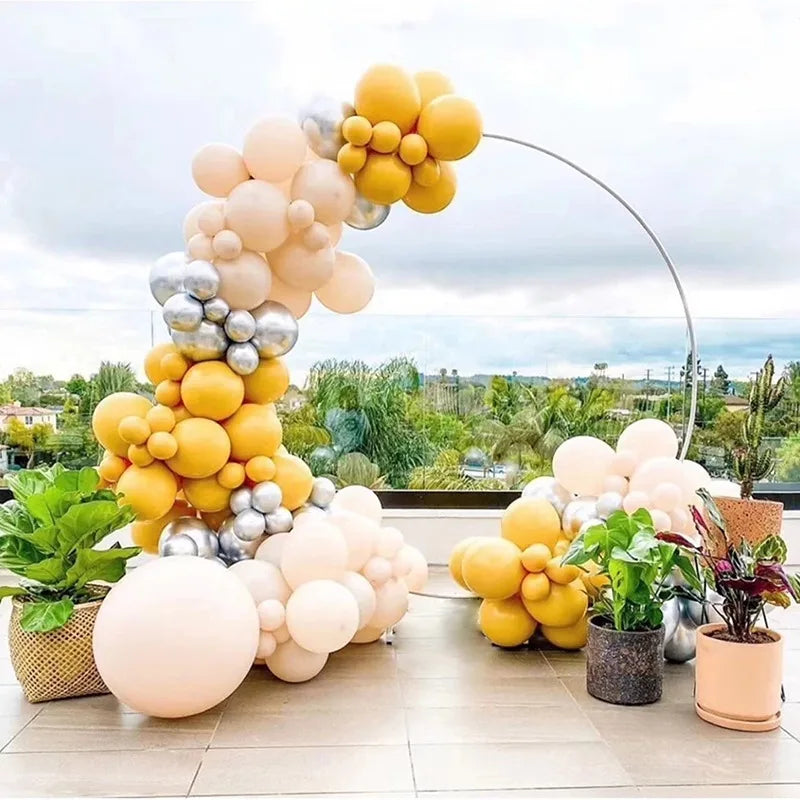 Metal Circle Stand Wedding Balloon Arch Round Balloon