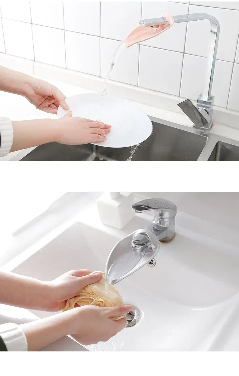 Faucet Extender Water Saving Help Children Hand Washing