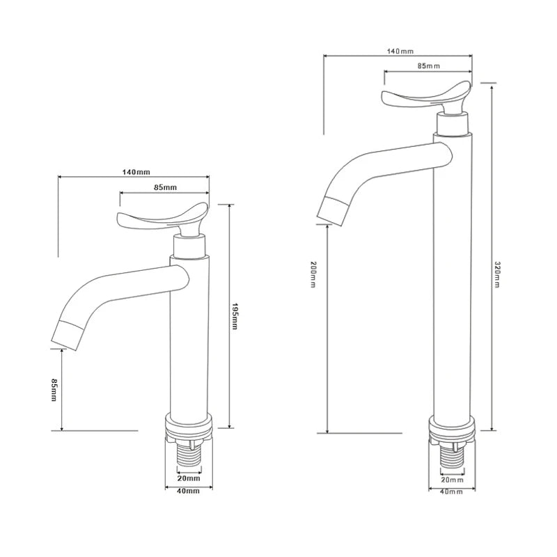 Black Gold Basin Sink Faucet Bath Faucets Cold