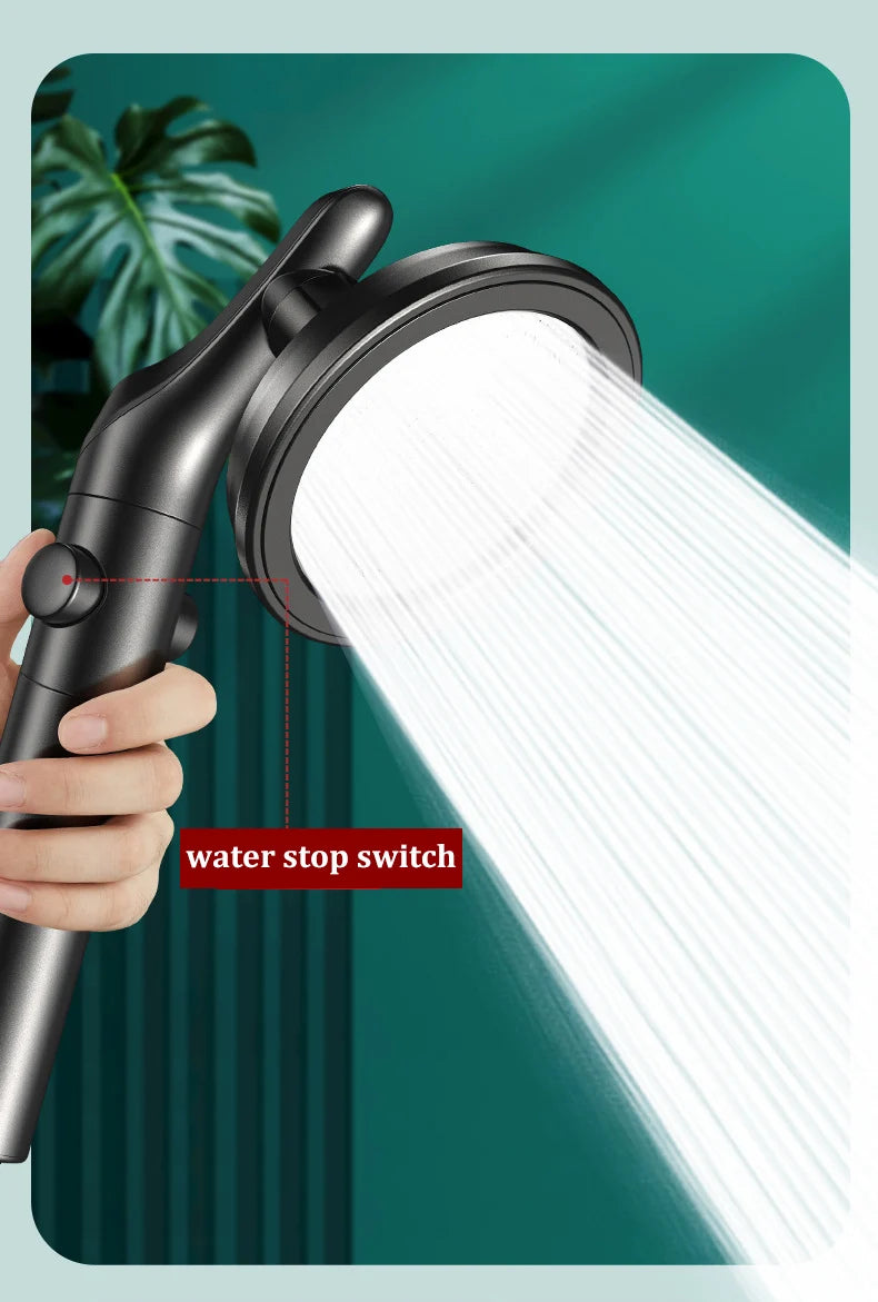 Handheld Overhead Shower Head Dual-Purpose Booster Shower Head