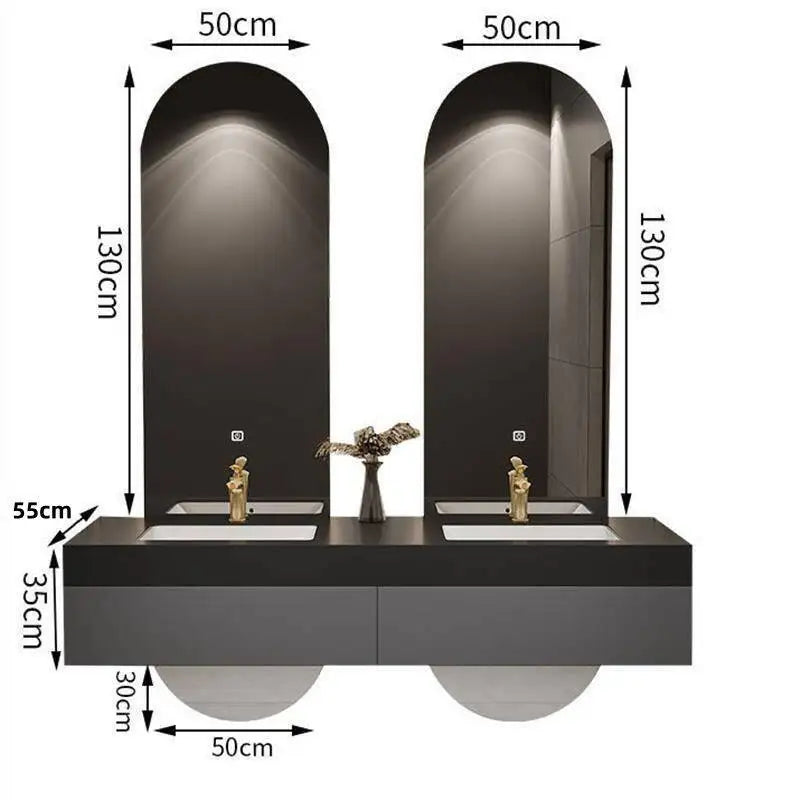 Designer Customized High-End Villa Light Luxury Rock Slab