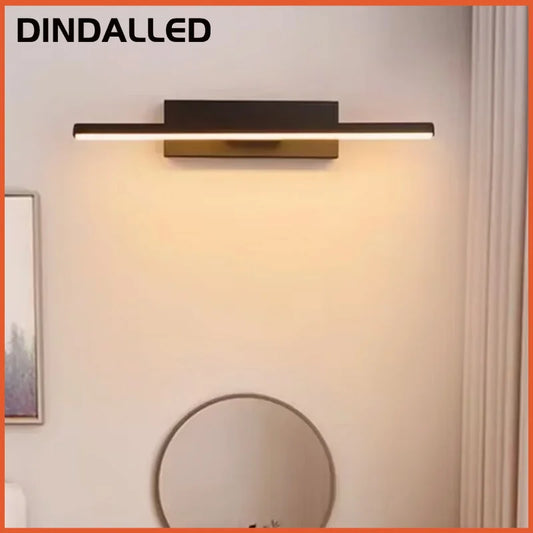 Modern Retractable Led Bathroom Mirror Light Makeup Vanity