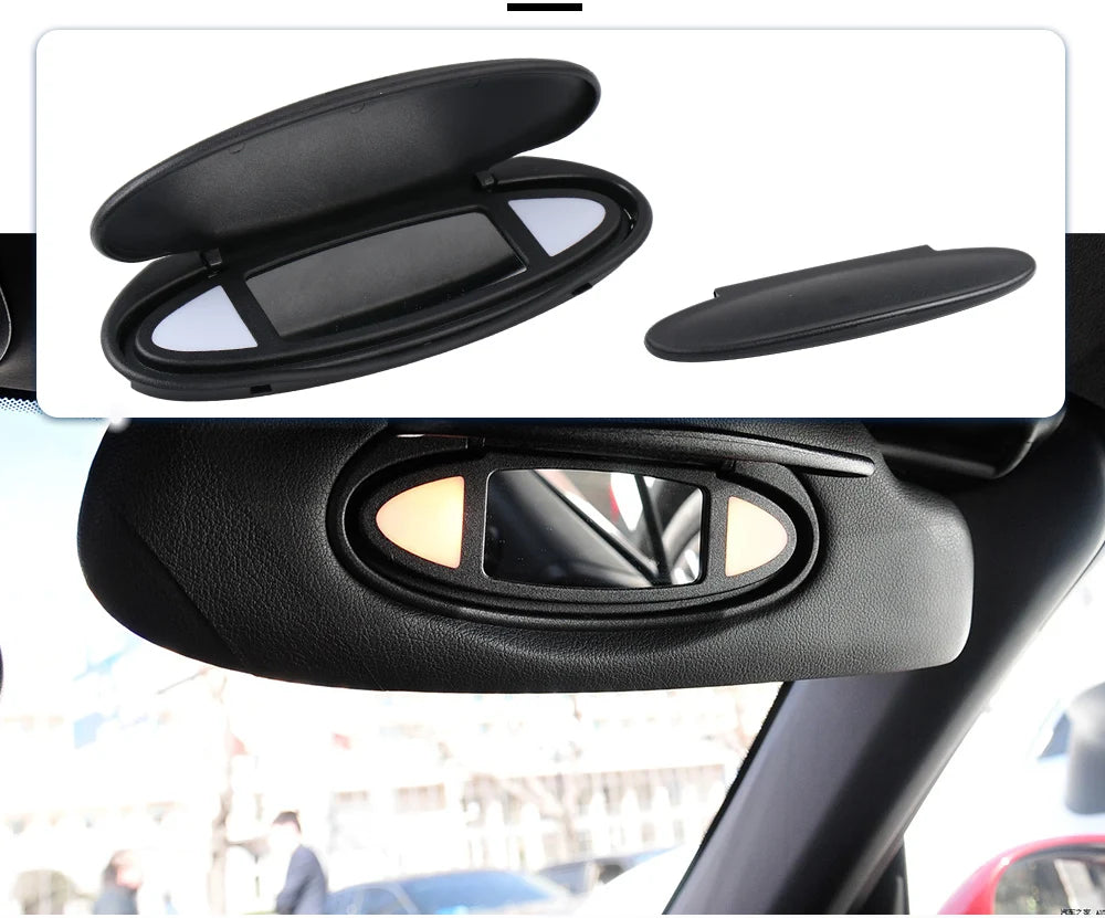 99773103115a12 Black Interior Sun Visor Makeup Mirror Replacement