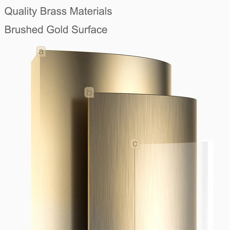 Brushed Gold Thermostatic Digital Bathroom Shower Inch Rain