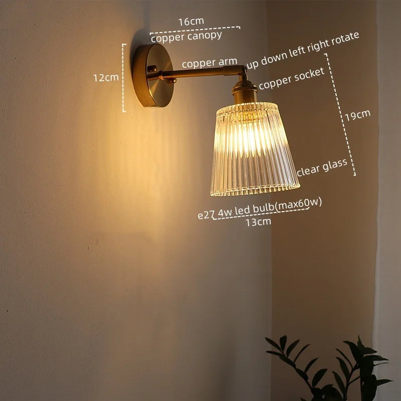 Iwhd Retro Style Led Wall Light Decor Corridor