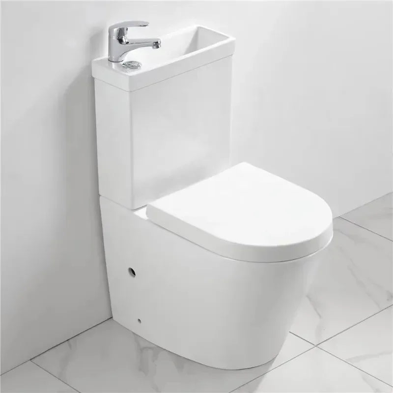 China 2in1 Sink Combined Washbasin Bathroom Toilet Space
