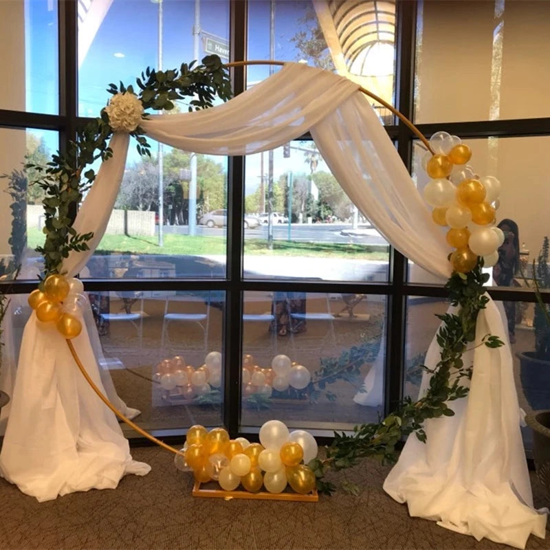 Metal Circle Stand Wedding Balloon Arch Round Balloon