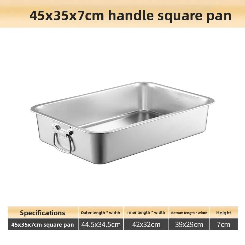 Stainless Steel 304 Deepened Square Basin Rectangular Box