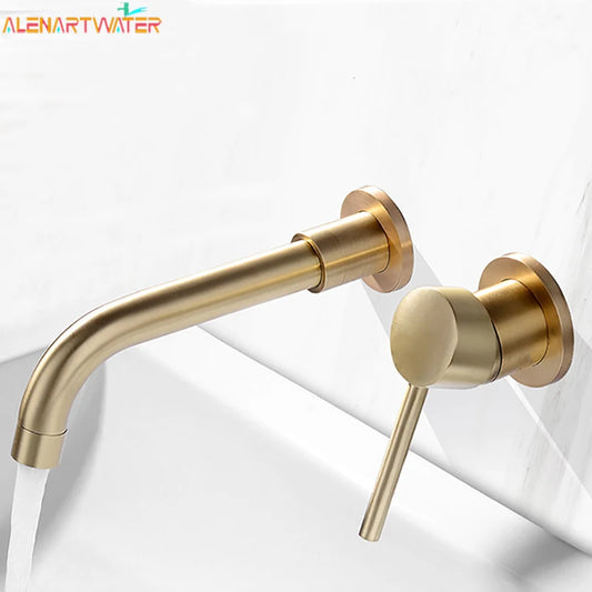 Basin Sink Faucet Bathroom Mixer Tap Wall Faucet