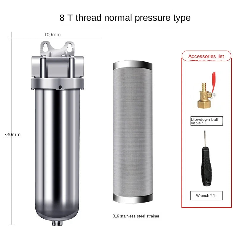 Explosion-Proof Commercial Tap Water Pre-Filter Water Purifier
