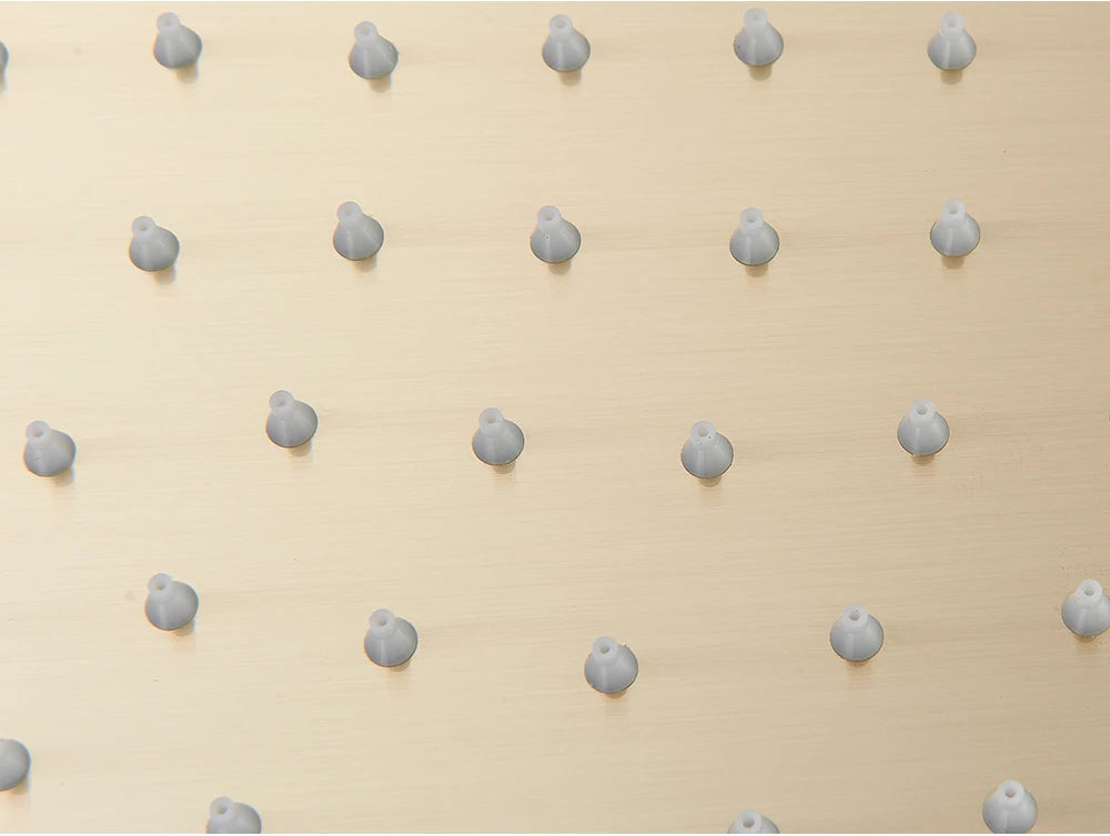Brushed Gold Shower Faucet Embedded In Ways Shower