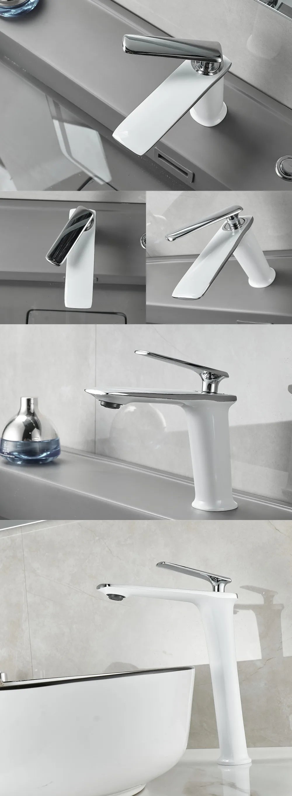 Basin Faucets Black Brass Faucet Cold Bathroom Sink