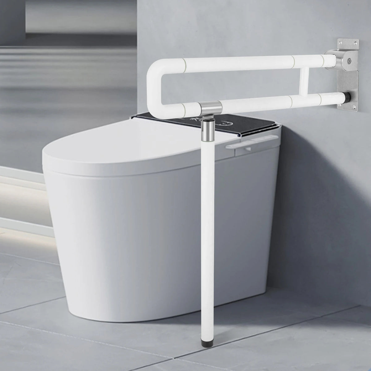 Toilet Grab Bar Handicap Grab Bars Foldable Drop