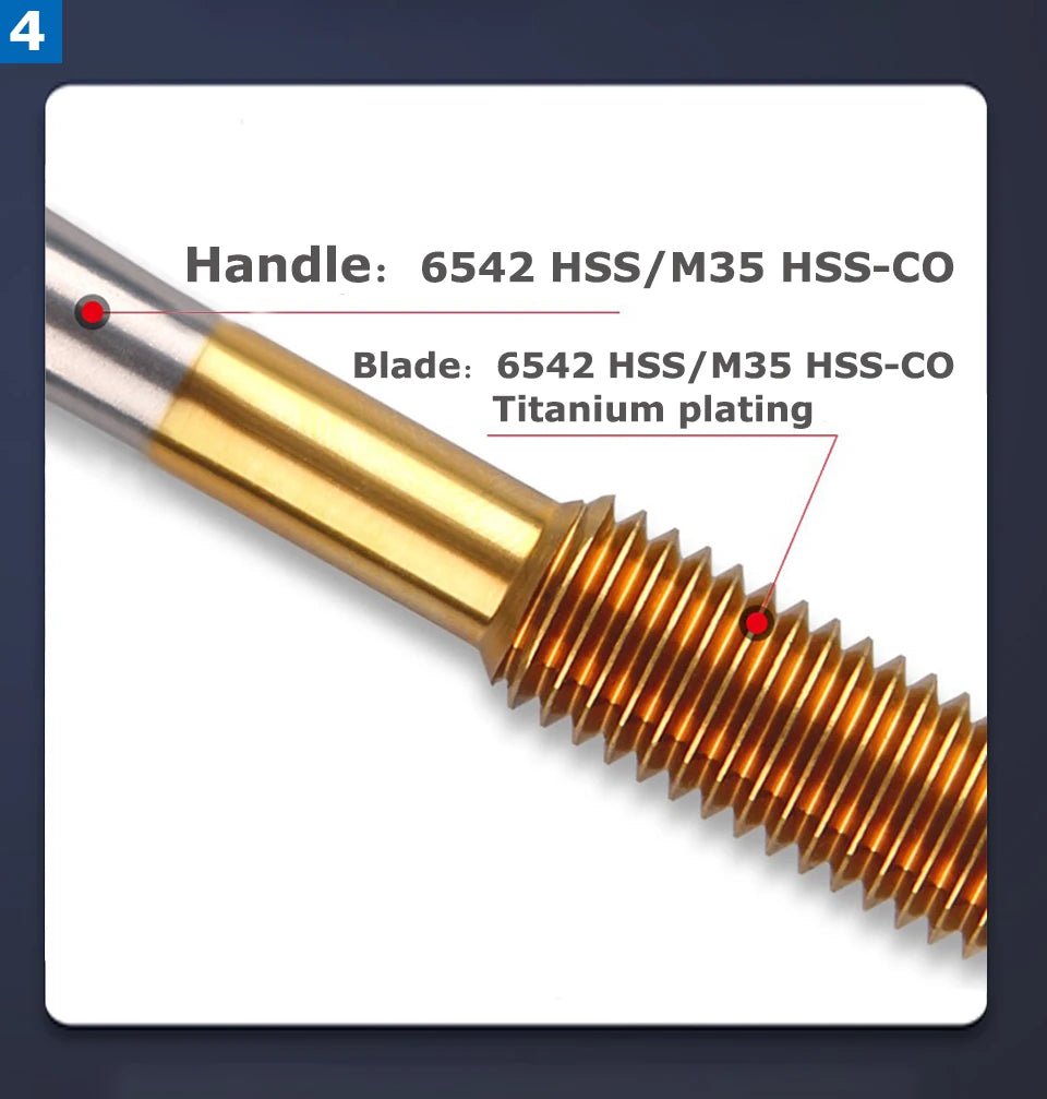 Yzh Hss 6542 Forming Tap / Hss-Co M35