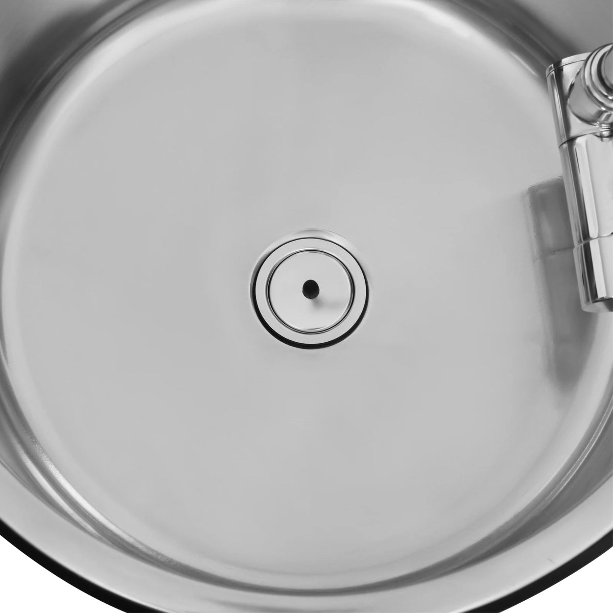Rv Sink Camper Lid Foldable &Cold Faucet Pipes