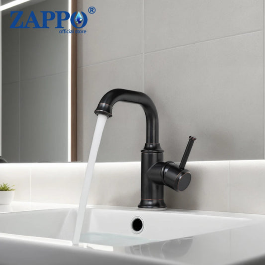 Zappo Bathroom Basin Faucet Rotatable Spout Cold Water