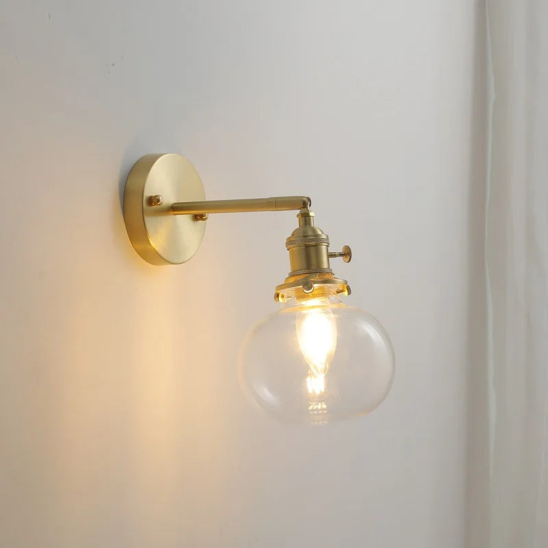 Iwhd Pull Chain Nordic Modern Wall Lamp Sconce