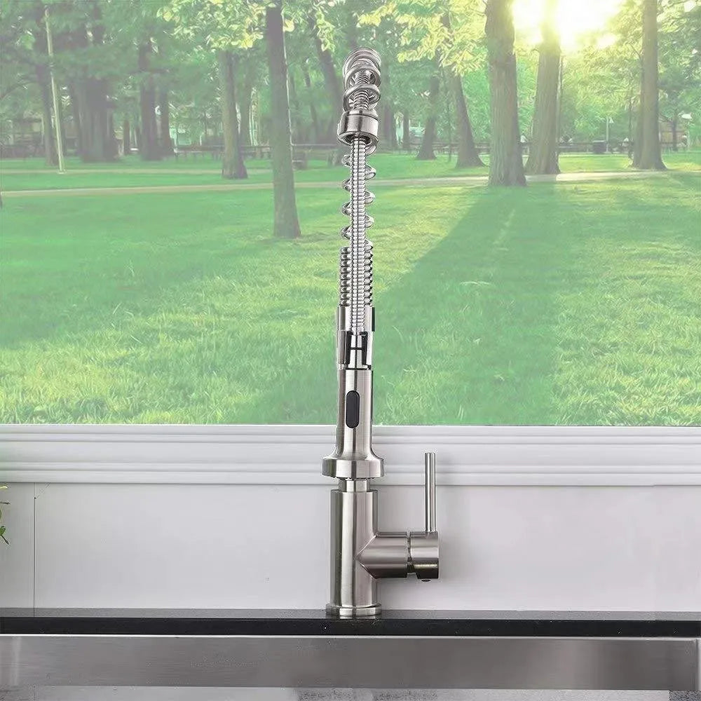 Gegve Smart Infrared Sensing Inductive Pull-Out Sink Faucet