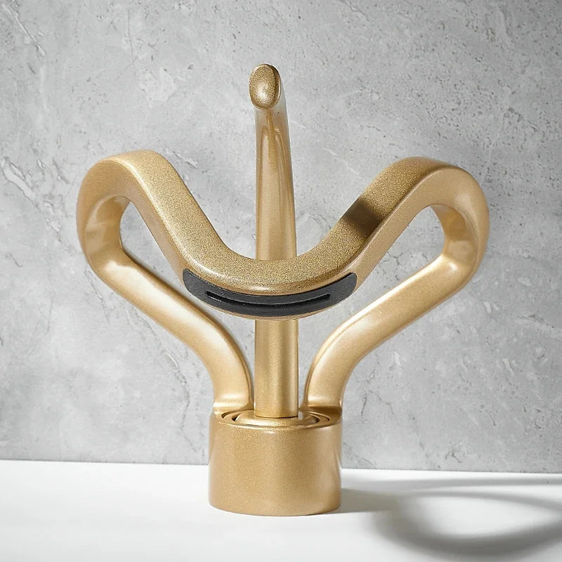 Faucet Bathroom Hollow Out Design Waterfall Basin Mixer